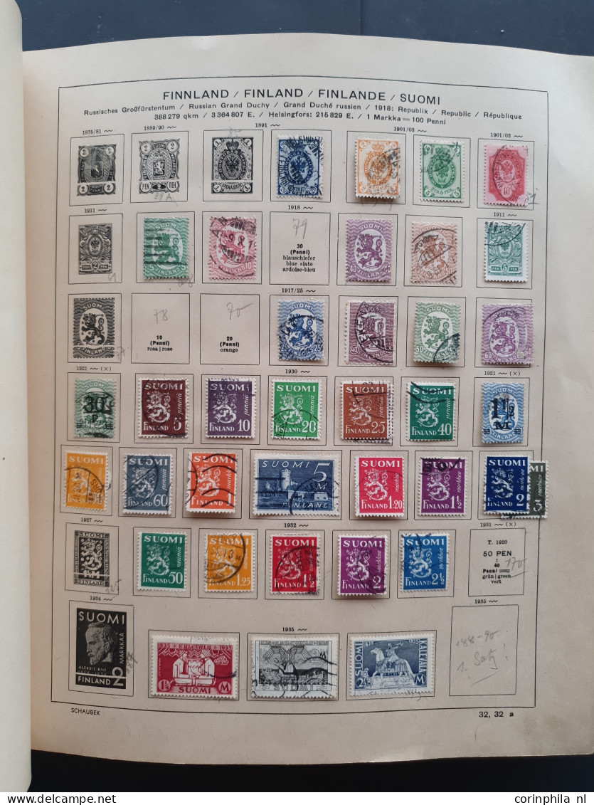 1849-1945c. collection used and * with many better items including Baltic states, Belgium, Denmark, France, Greece, Ital