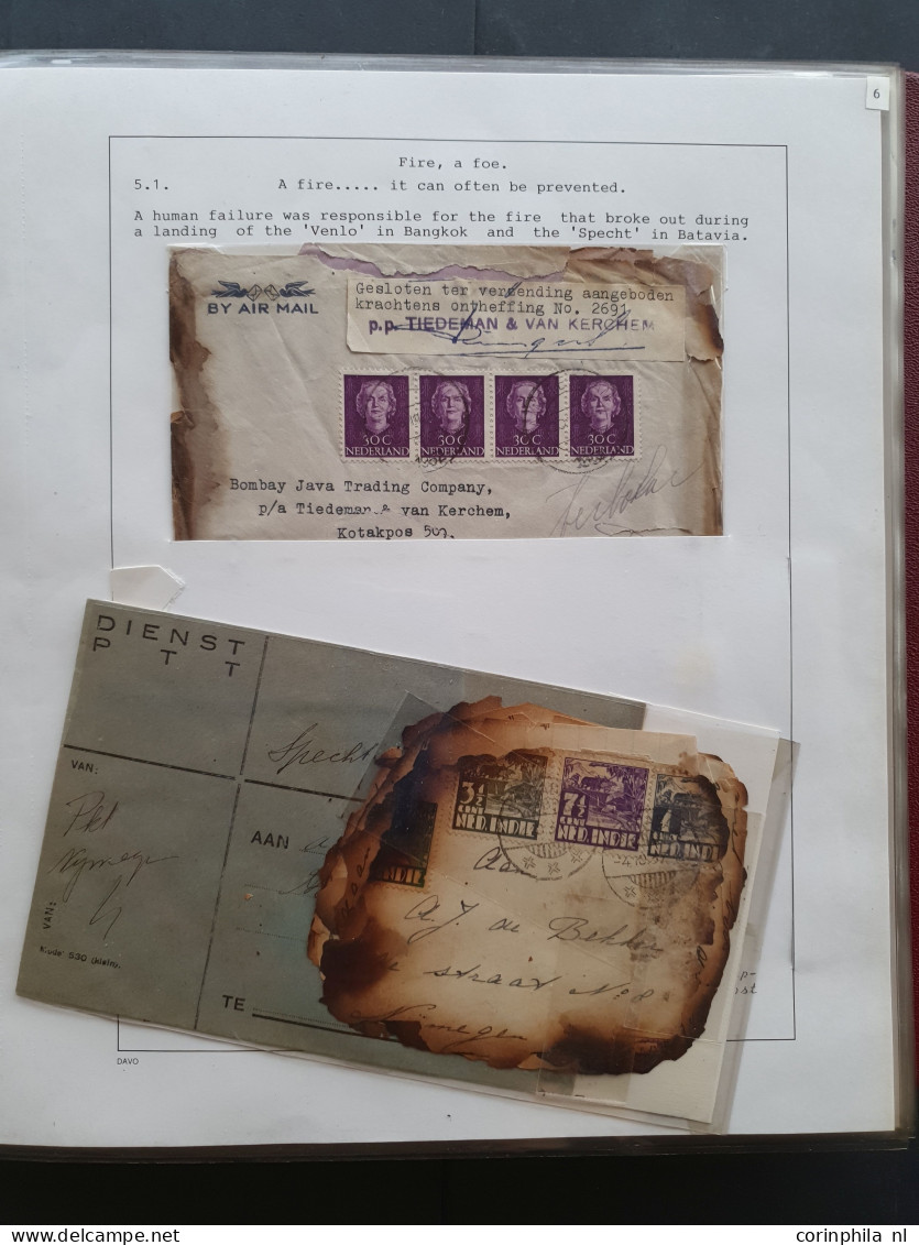 Cover 1860c. Onwards Exhibition Collection 'Fire; Man's Friend And Foe'  With Many Better Items, Booklets (e.g. France A - Otros - Europa