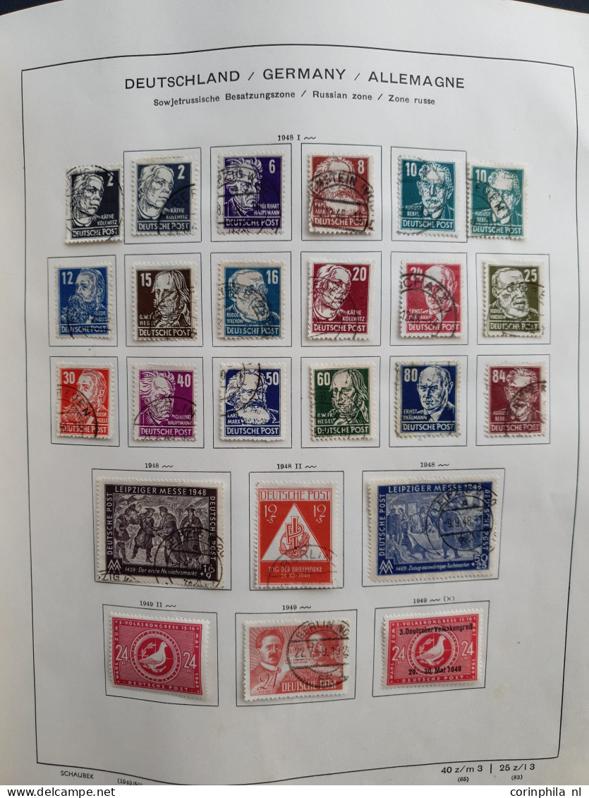 1860c/1945 Collections Used And * Including Bulgaria, Bosnia, GDR (some Water Damage On The Blocks Of 4), Luxembourg, Sw - Otros - Europa