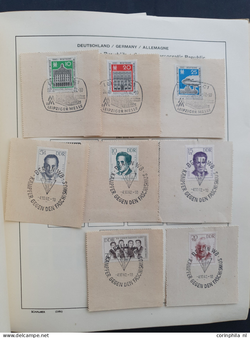 1860c/1945 collections used and * including Bulgaria, Bosnia, GDR (some water damage on the blocks of 4), Luxembourg, Sw