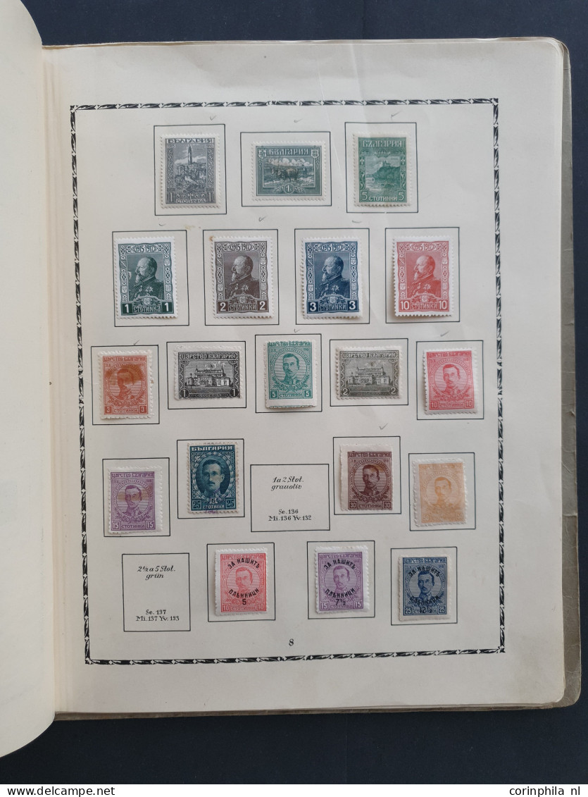 1860c/1945 collections used and * including Bulgaria, Bosnia, GDR (some water damage on the blocks of 4), Luxembourg, Sw