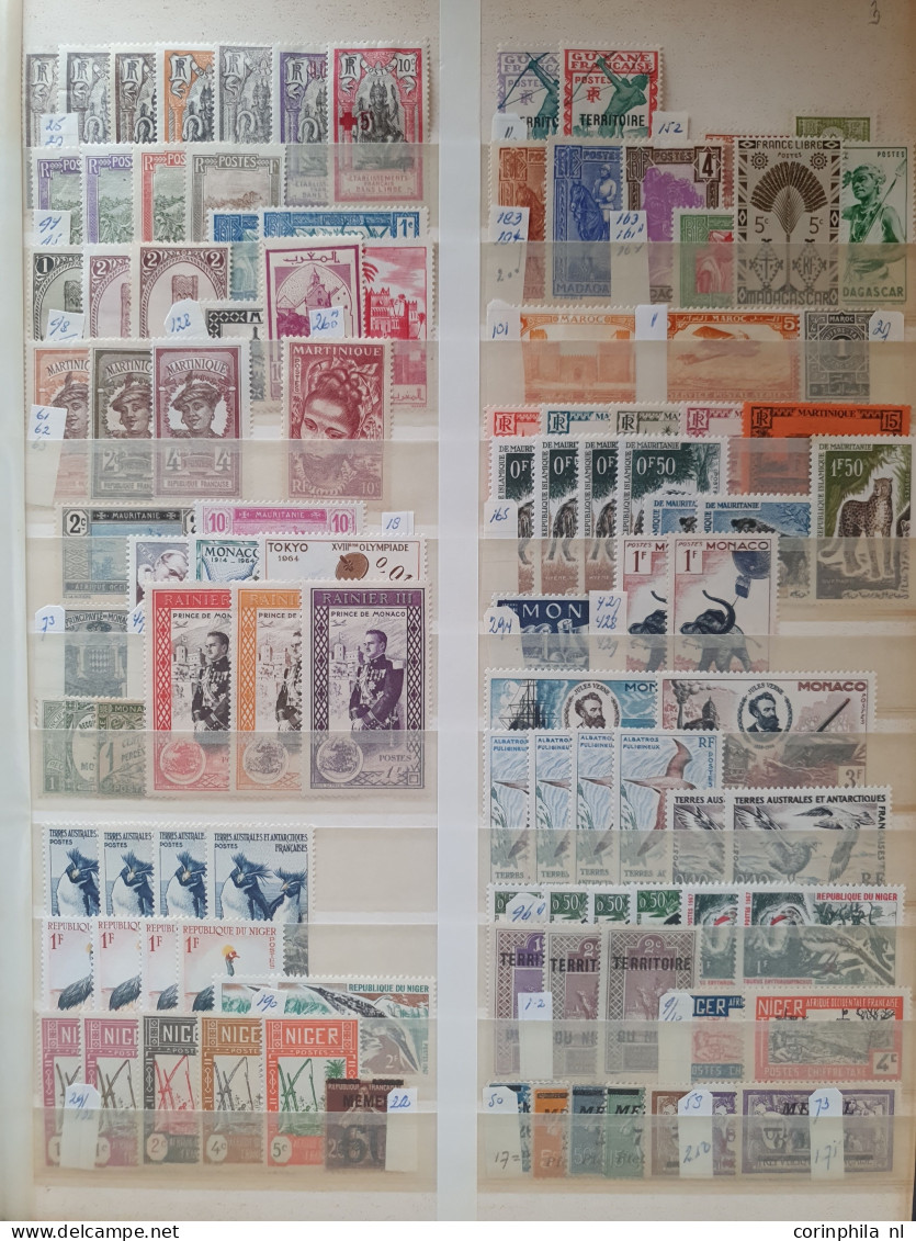1860c. onwards */** stamps and set including German Empire, France, Hungary, Switzerland etc. with better items in 3 sto