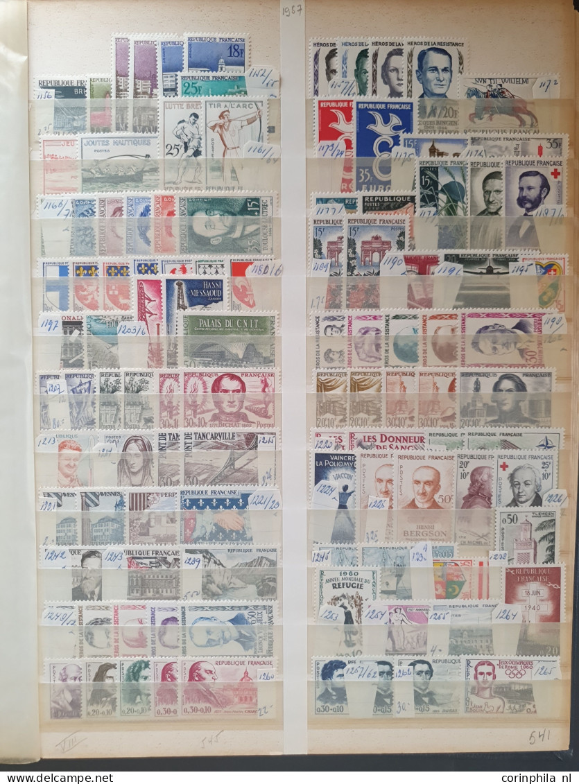 1860c. onwards */** stamps and set including German Empire, France, Hungary, Switzerland etc. with better items in 3 sto