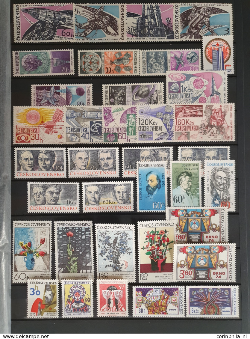 1877c. onwards mostly ** material including Finland, San Marino, Yugoslavia, GDR, Czechoslovakia, Romania etc. 2 stockbo