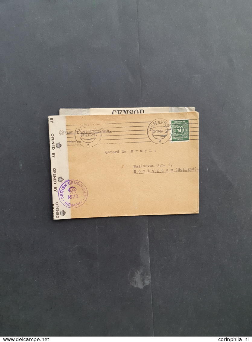 Cover 1900c. onwards mostly 1st and 2nd worldwar postal history including picture postcards, censor, p.o.w. mail, redcro