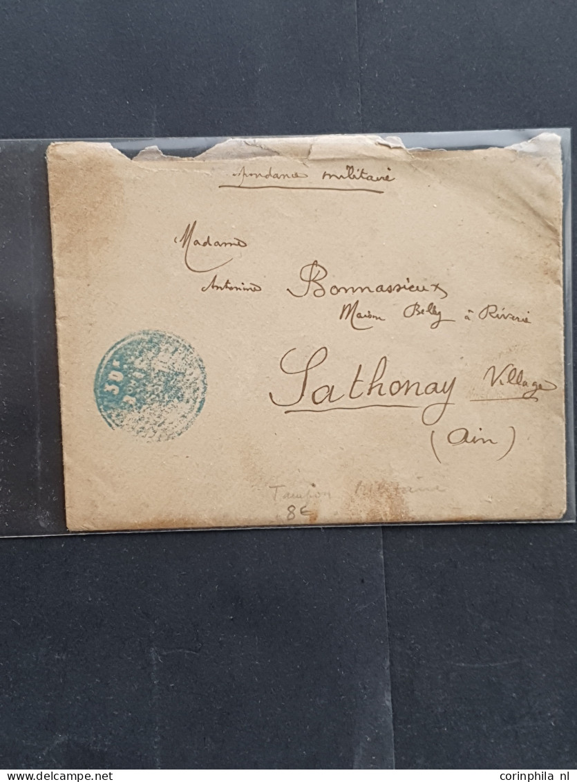 Cover 1900c. onwards mostly 1st and 2nd worldwar postal history including picture postcards, censor, p.o.w. mail, redcro