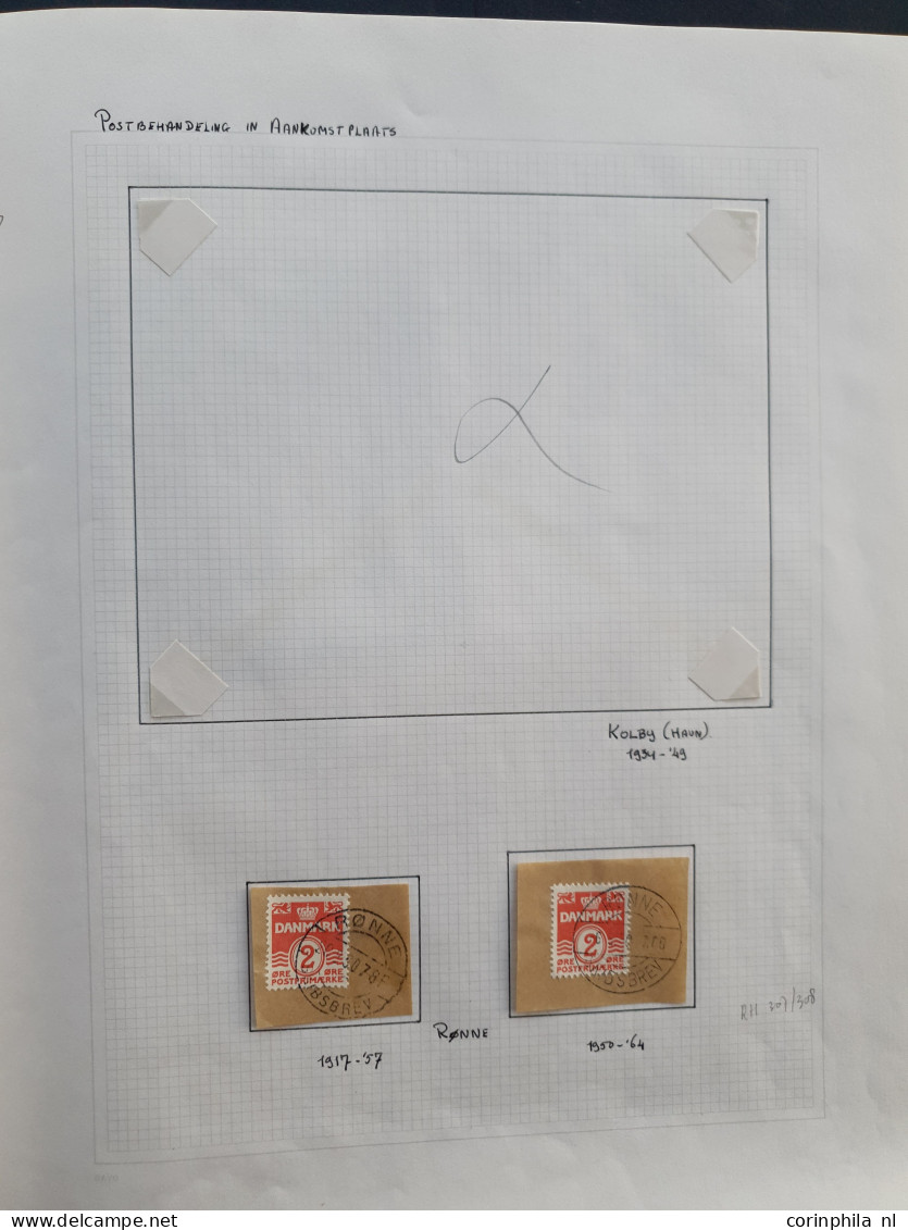 Cover 1863/1989 collection shipmail with approx. 46 covers cancelled 'Paquebot' incl. better items. e.g. Fra Sverige M c