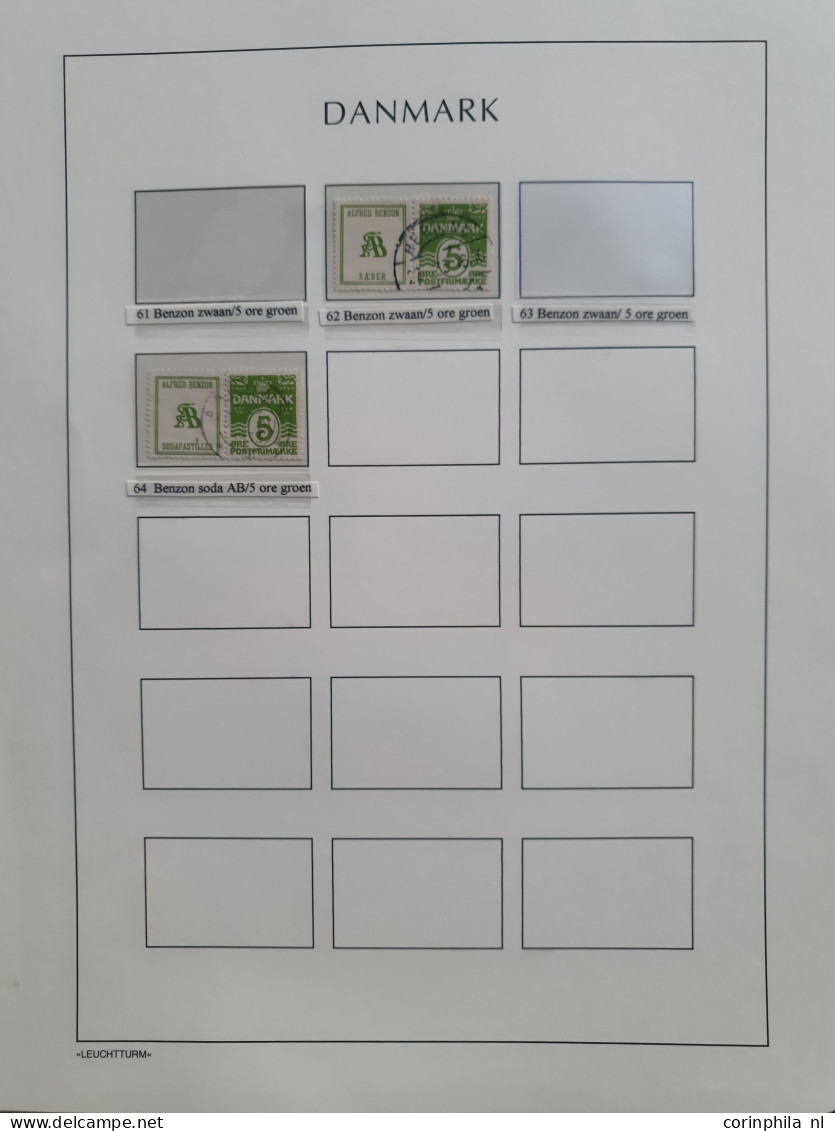 1864/1986 Collection With 59 Danish Advertisment Pairs And Panes (2x) Etc. With Many Better Items E.g. Buick, Mohawk Dae - Other & Unclassified