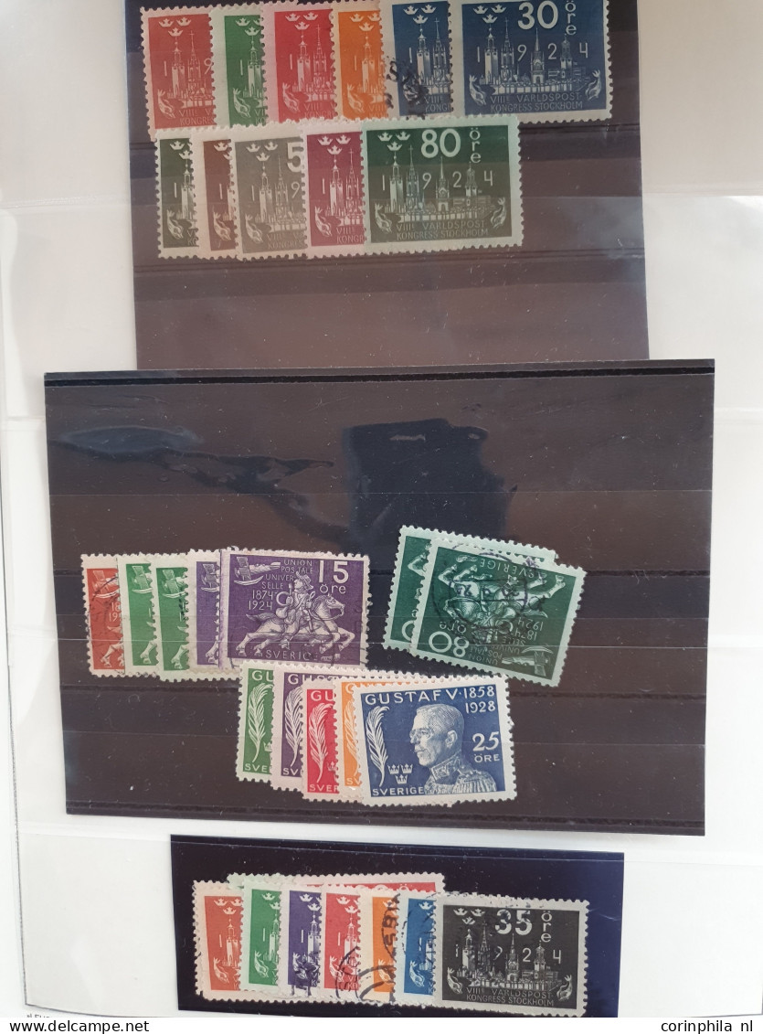 1855-1996, Collection Used And */** With Better Stamps And Sets, Duplicates Etc. In 3 Albums - Altri & Non Classificati