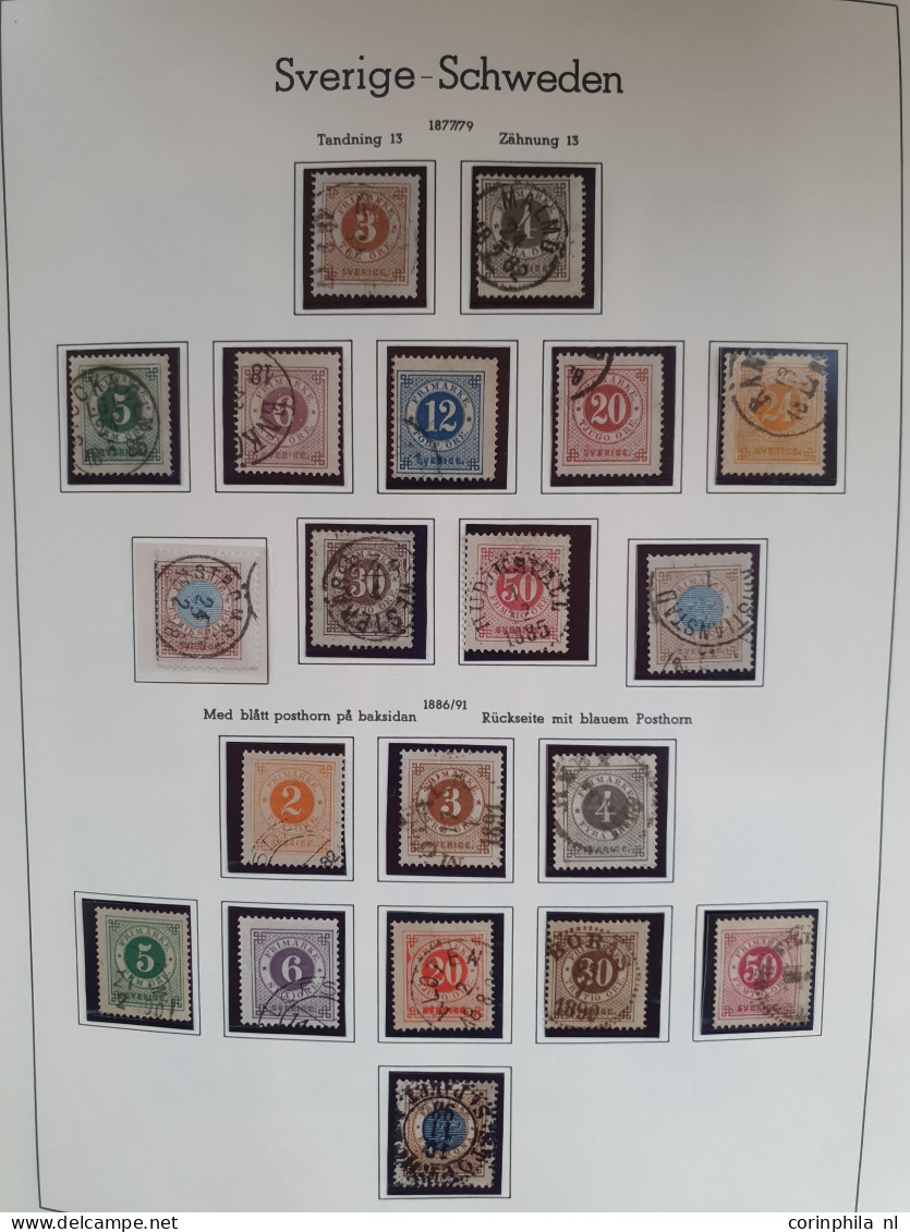 1855-1996, Collection Used And */** With Better Stamps And Sets, Duplicates Etc. In 3 Albums - Altri & Non Classificati
