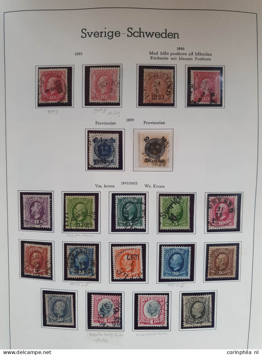 1855-1996, Collection Used And */** With Better Stamps And Sets, Duplicates Etc. In 3 Albums - Otros & Sin Clasificación