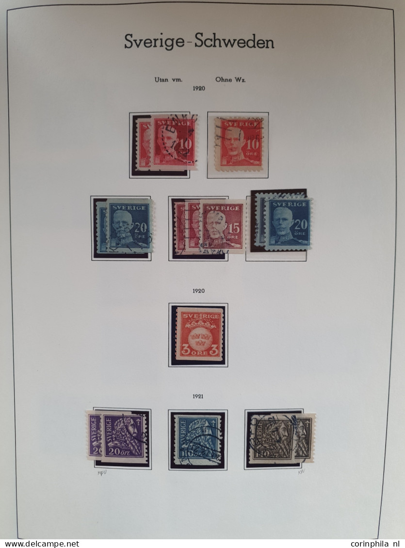 1855-1996, collection used and */** with better stamps and sets, duplicates etc. in 3 albums