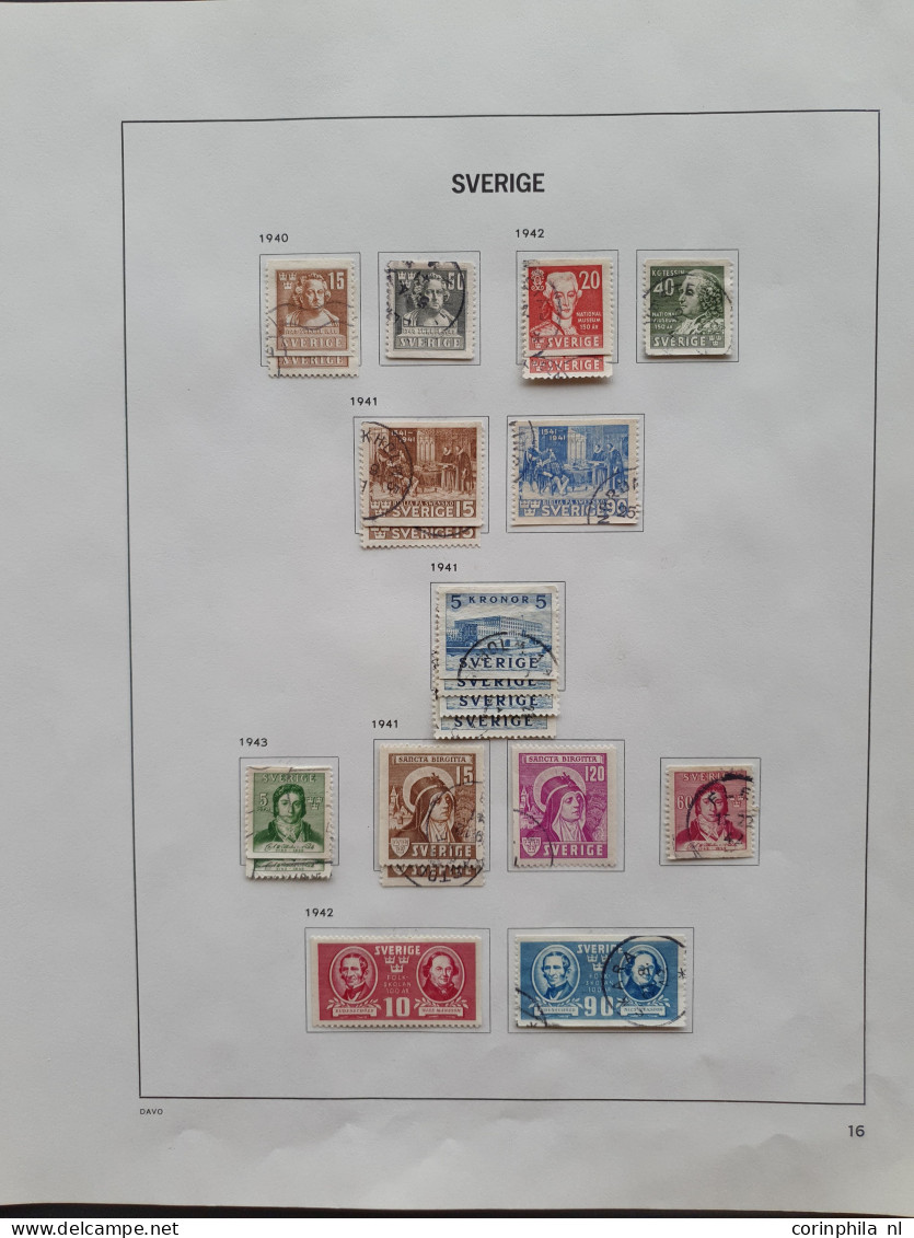 1855/1989 (almost) complete used collection with many better items and sets, Mi. nos 1-5 (incl. reprints) with better po