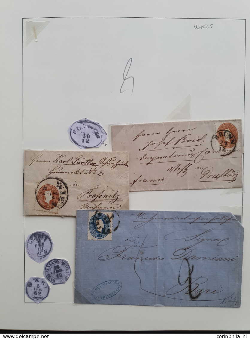 1860/1884 Austro-Hungarian Empire Specialised Collection Including Postmarks, Shades And Perforation Types On The Coat O - Other & Unclassified