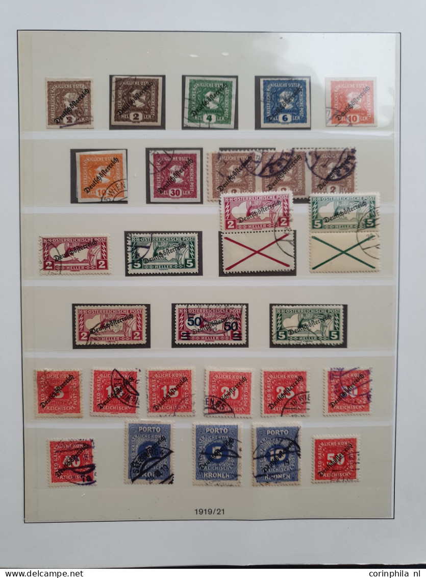 1918/1938 Specialised Collection, Used And */** With Better Items, Airmail Sets, Both Wipa Stamps On Fragment, Postal Hi - Autres & Non Classés