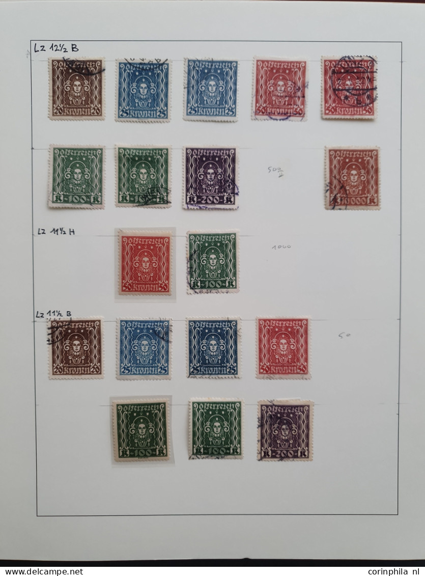 1918/1938 specialised collection, used and */** with better items, airmail sets, both Wipa stamps on fragment, postal hi