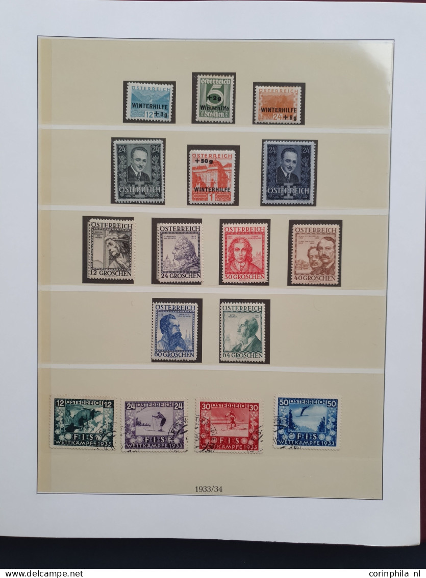 1918/1938 specialised collection, used and */** with better items, airmail sets, both Wipa stamps on fragment, postal hi