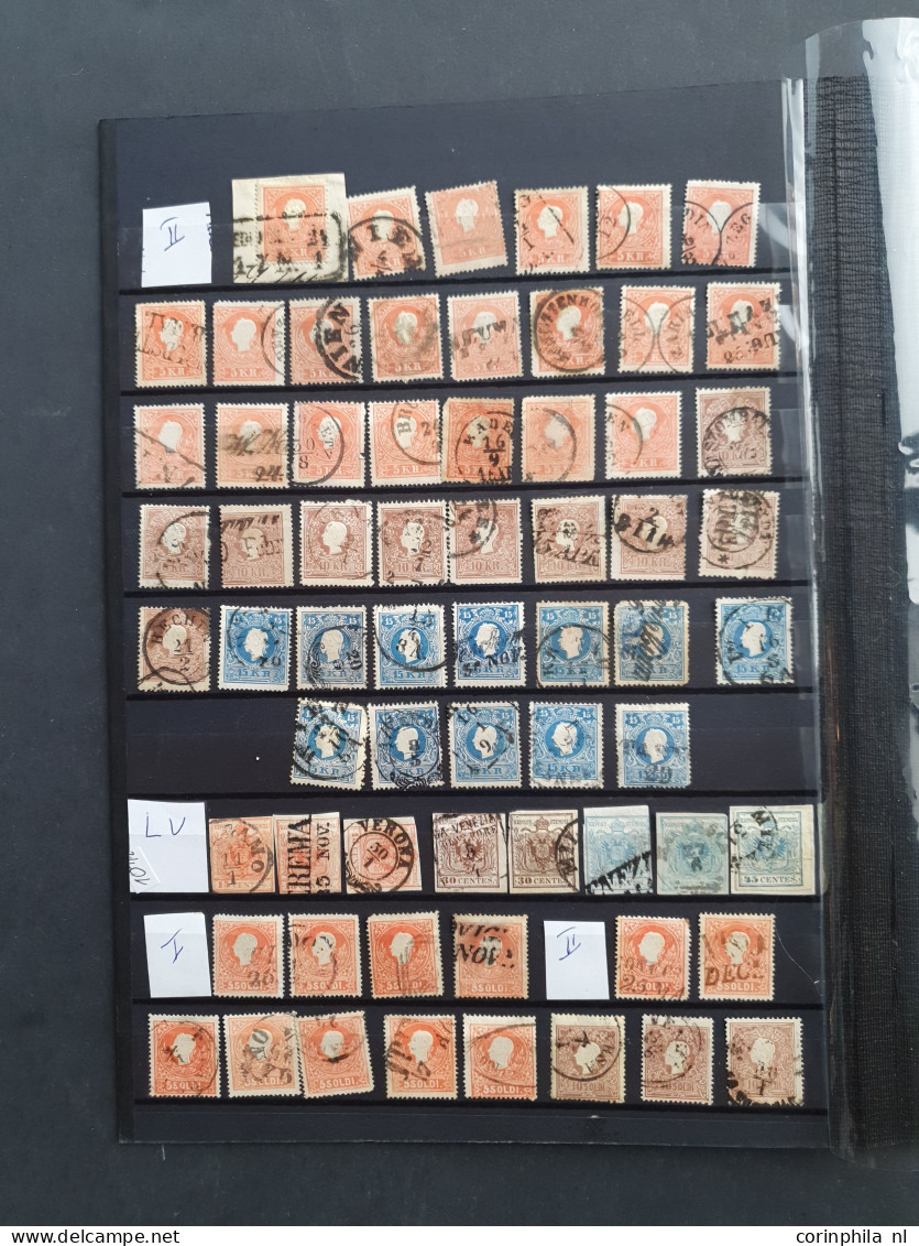 1850 onwards collection used and */** with better item; classics, Levant, Lombardy-Venetia, Hitler stamps, Renner in imp