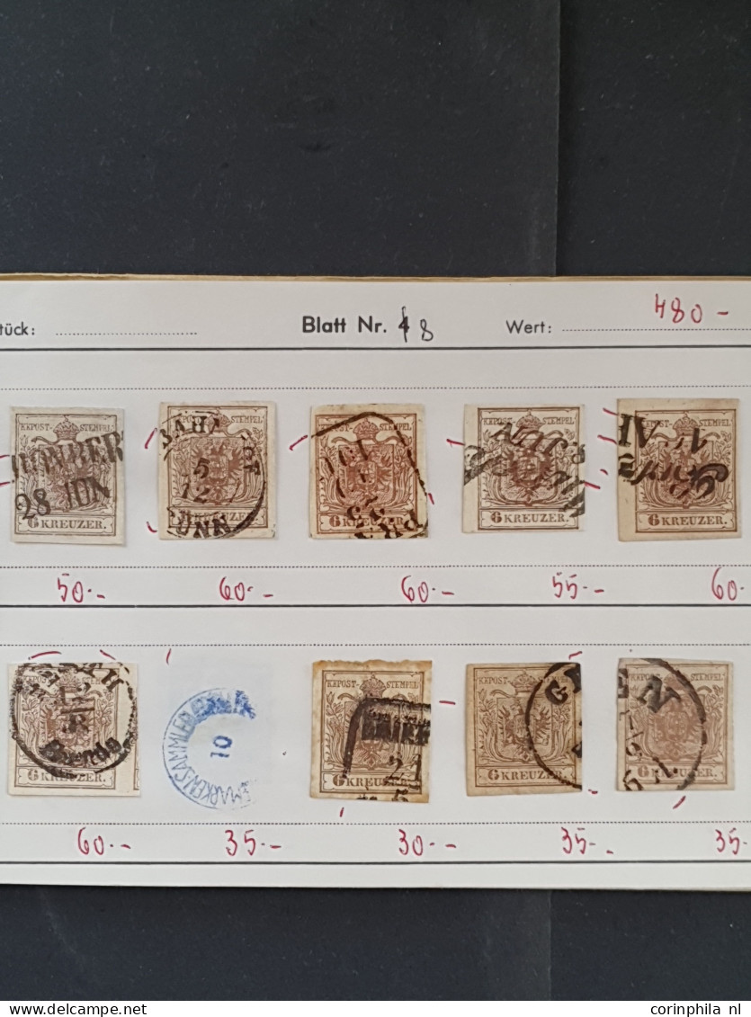 1850/1930 approval booklets (approx.22) with a large number of the first and second emission in small box 