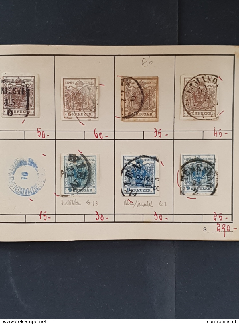 1850/1930 approval booklets (approx.22) with a large number of the first and second emission in small box 