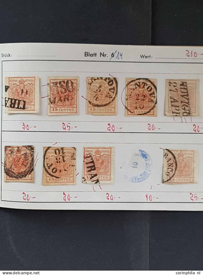 1850/1930 approval booklets (approx.22) with a large number of the first and second emission in small box 