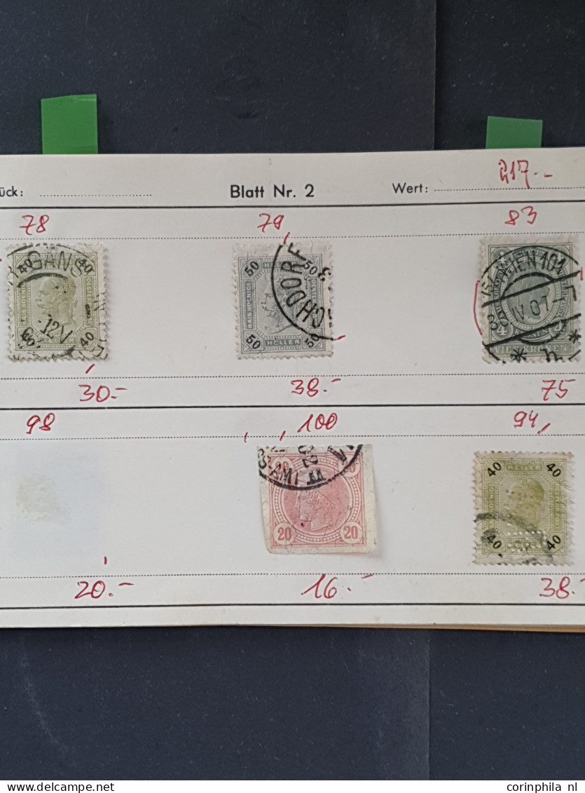 1850/1930 approval booklets (approx.22) with a large number of the first and second emission in small box 