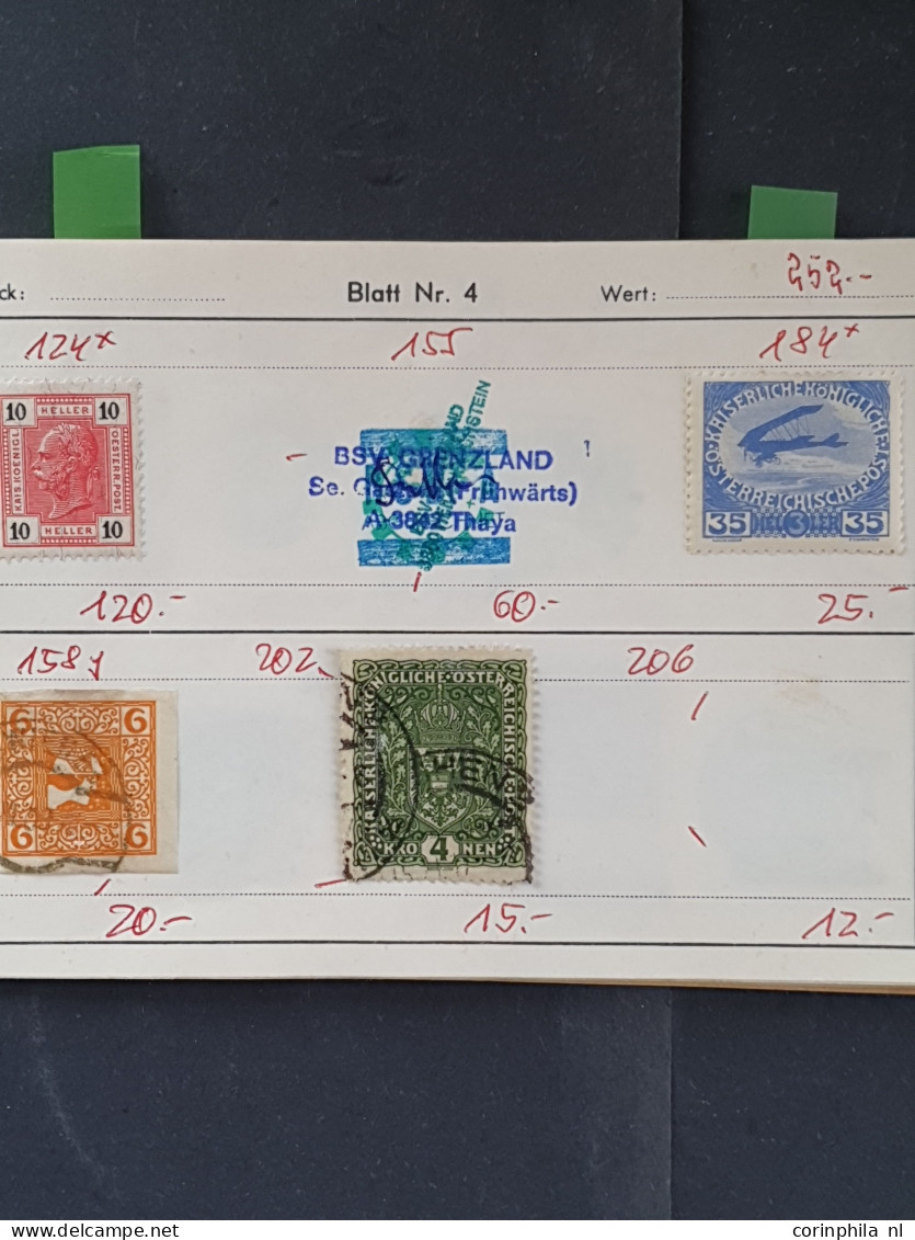 1850/1930 approval booklets (approx.22) with a large number of the first and second emission in small box 