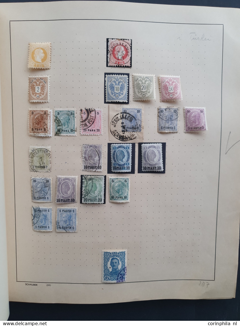 1850/1963 collection used and * with better items in Schaubek album