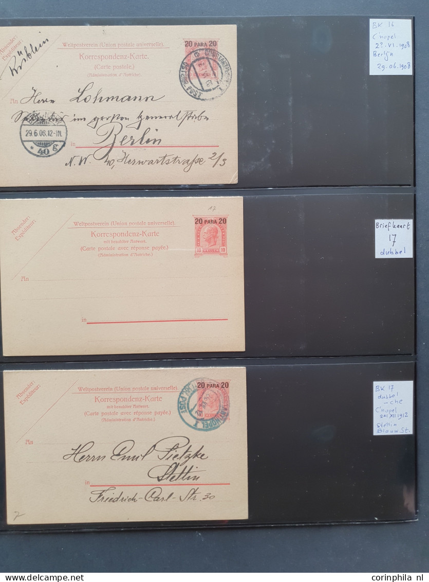 1863/1918 collection including postmarks on Lombardy Venetia and Austria (used abroad), many duplicates with perforation