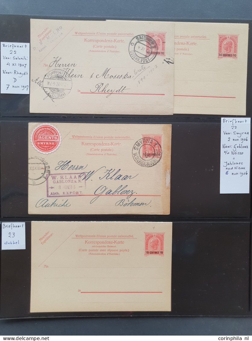 1863/1918 collection including postmarks on Lombardy Venetia and Austria (used abroad), many duplicates with perforation