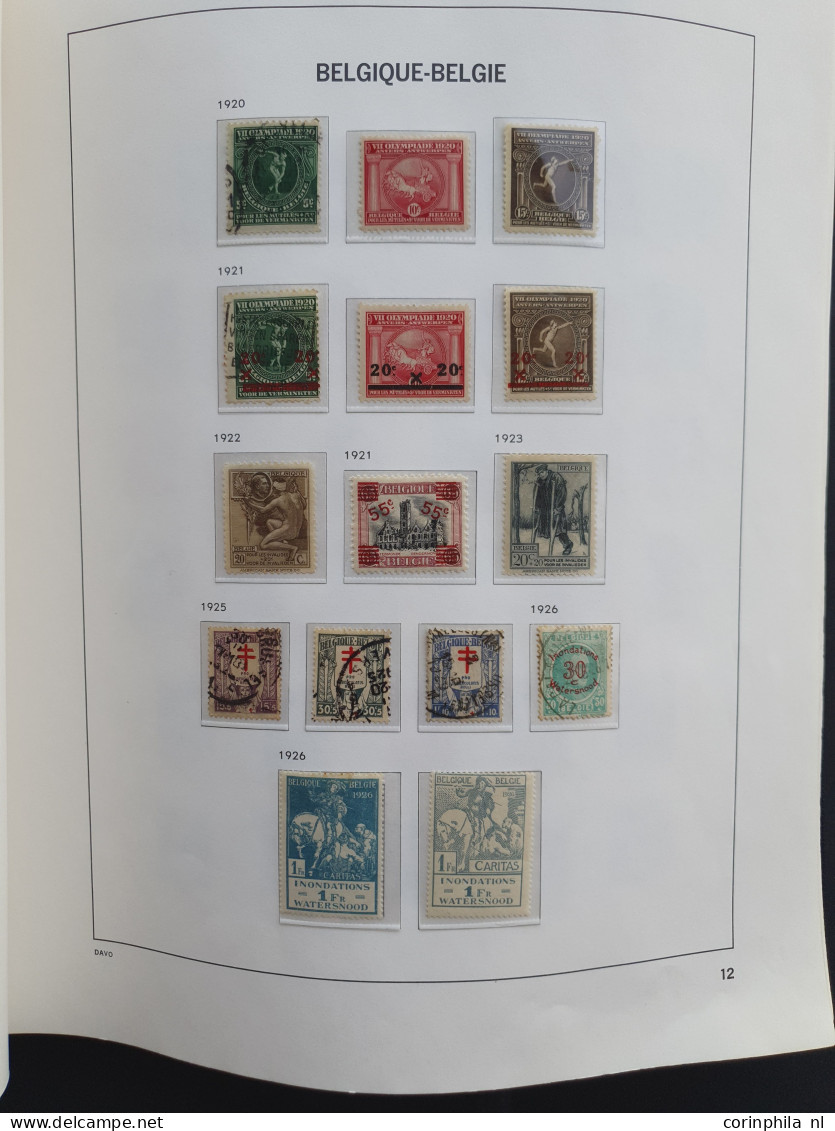 1849-2015 collection used and */**  with better items en sets including Albert with Helmet, Orval, Cardinal Mercier, bet