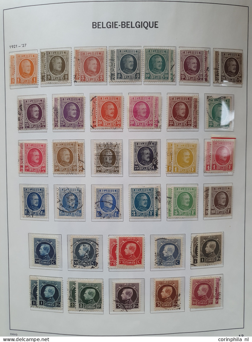 1849/2012 collected both used and */** with better items e.g. Leopold II, Albert with Helmet, Orval, better miniature sh