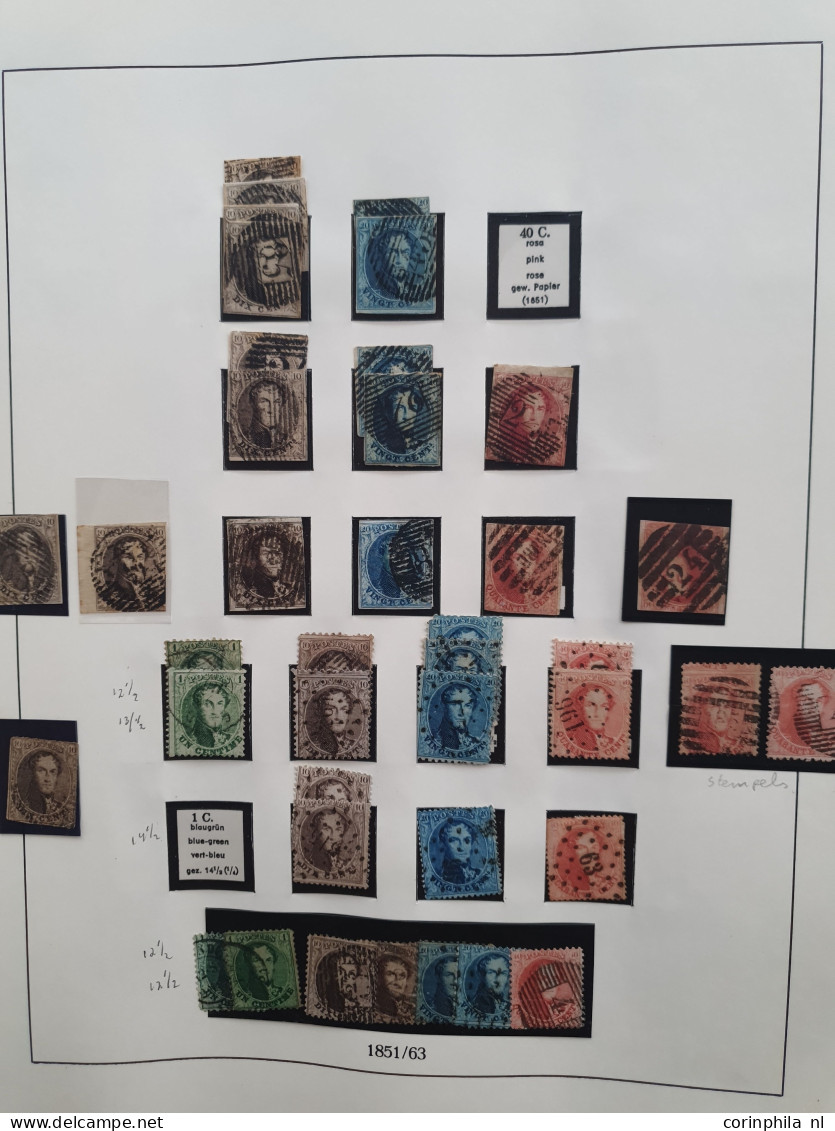 1849/2000 Specialised Collection Used And */** With Better Items, Postmarks, Varieties, Proofs, Miniature Sheets, Bookle - Altri & Non Classificati