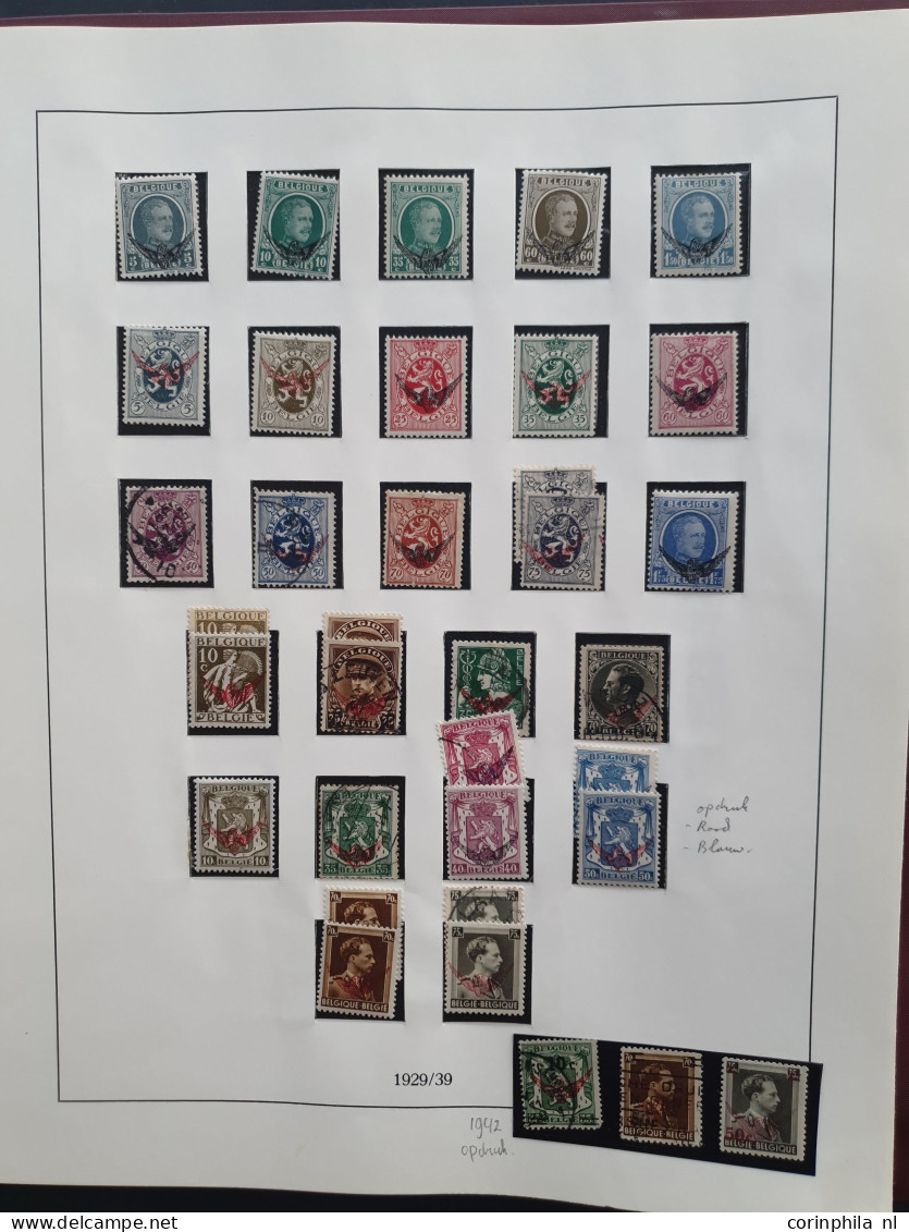 1849/2000 specialised collection used and */** with better items, postmarks, varieties, proofs, miniature sheets, bookle