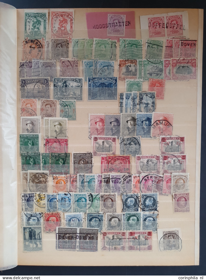 1849/1960 Collection Mosly Used Including Many King Leopold Stamps In Stockbook - Autres & Non Classés