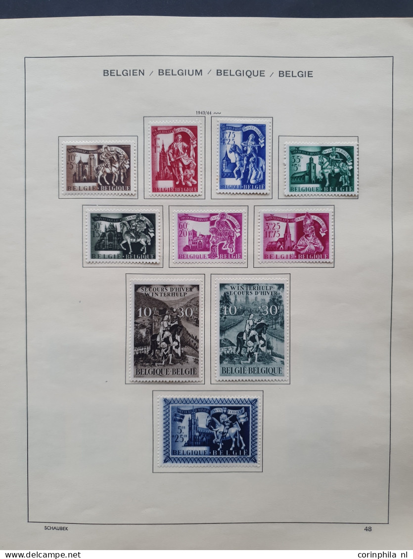 1849/1985 collection used and */** with better items and back of the book in 2 Schaubek albums