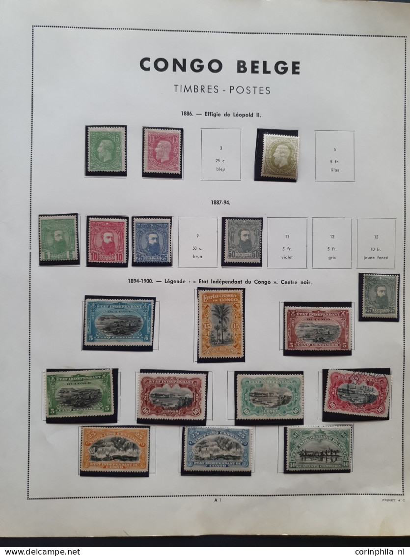 1886/1966 Collection With Ruanda-Urundi, Burundi And Rwanda Mostly */** With Better Sets And Miniature Sheets In Prinet  - Altri & Non Classificati