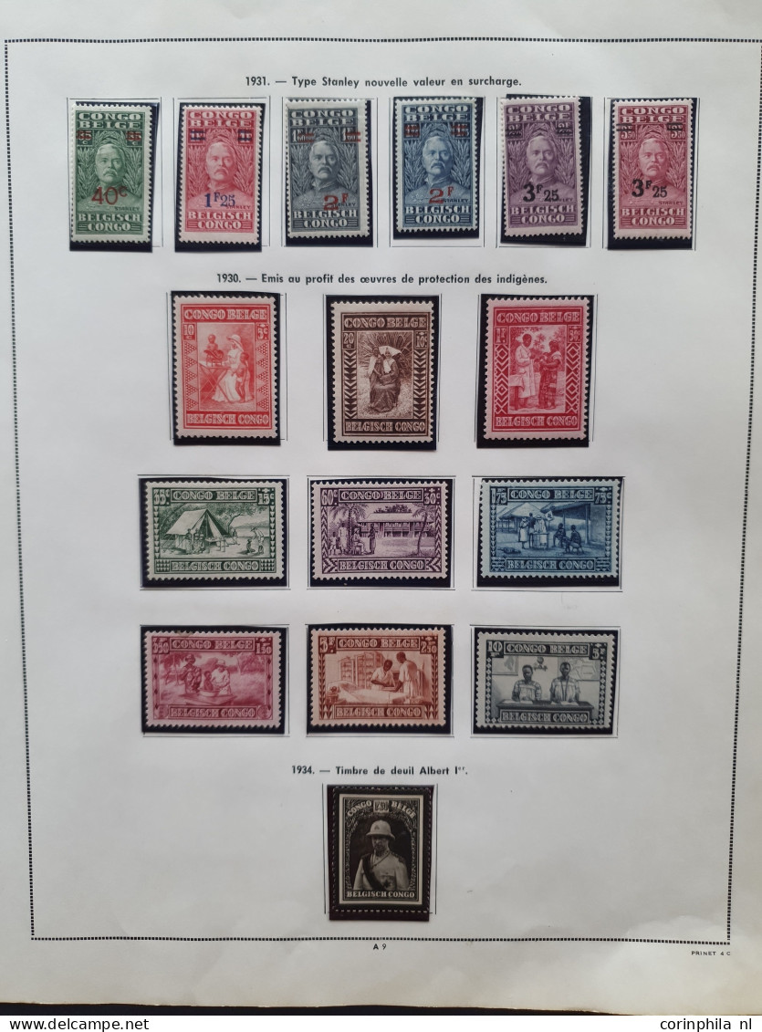 1886/1966 collection with Ruanda-Urundi, Burundi and Rwanda mostly */** with better sets and miniature sheets in Prinet 