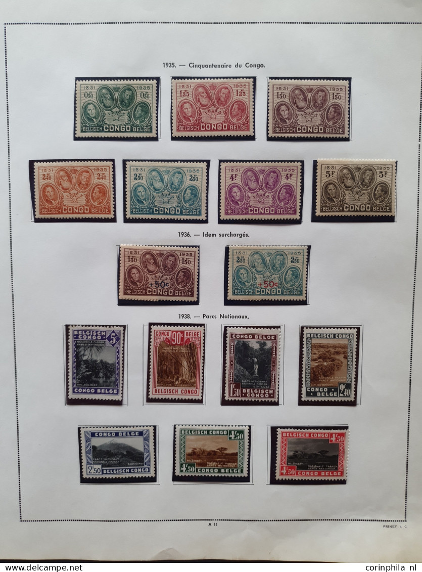 1886/1966 collection with Ruanda-Urundi, Burundi and Rwanda mostly */** with better sets and miniature sheets in Prinet 