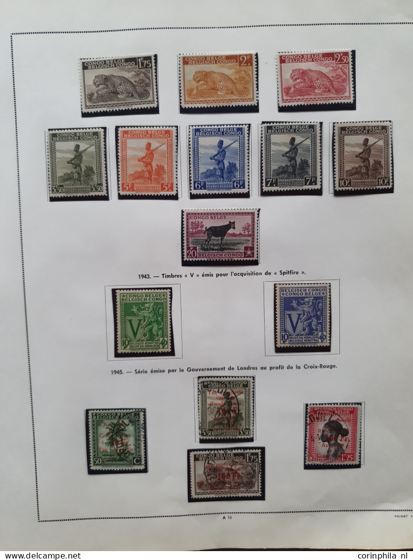 1886/1966 collection with Ruanda-Urundi, Burundi and Rwanda mostly */** with better sets and miniature sheets in Prinet 