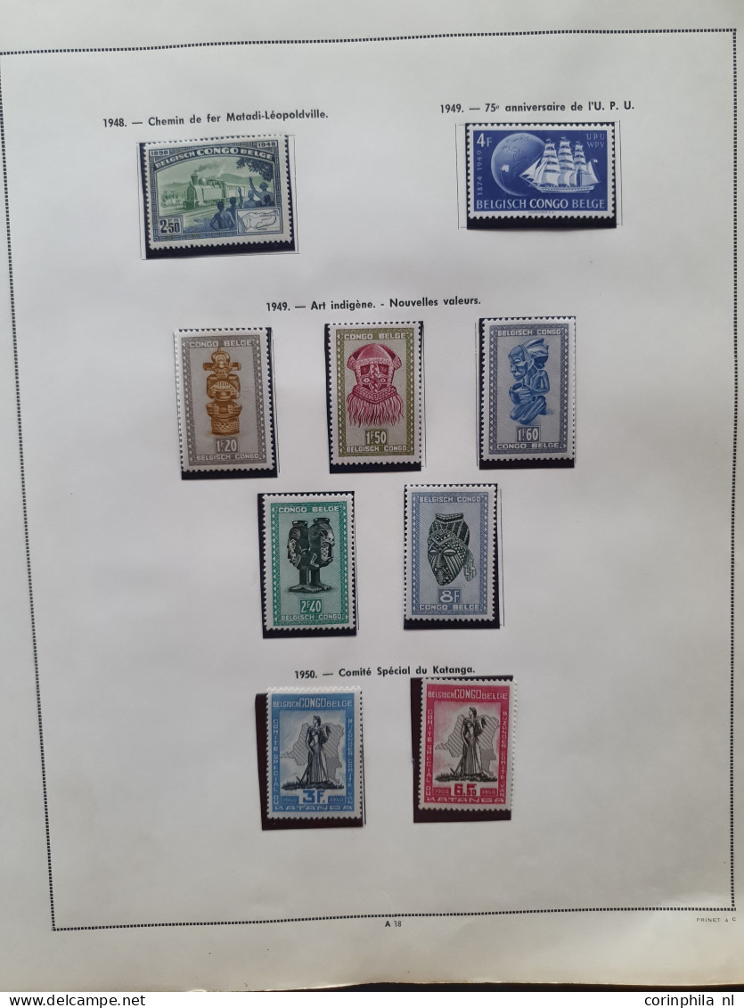 1886/1966 collection with Ruanda-Urundi, Burundi and Rwanda mostly */** with better sets and miniature sheets in Prinet 