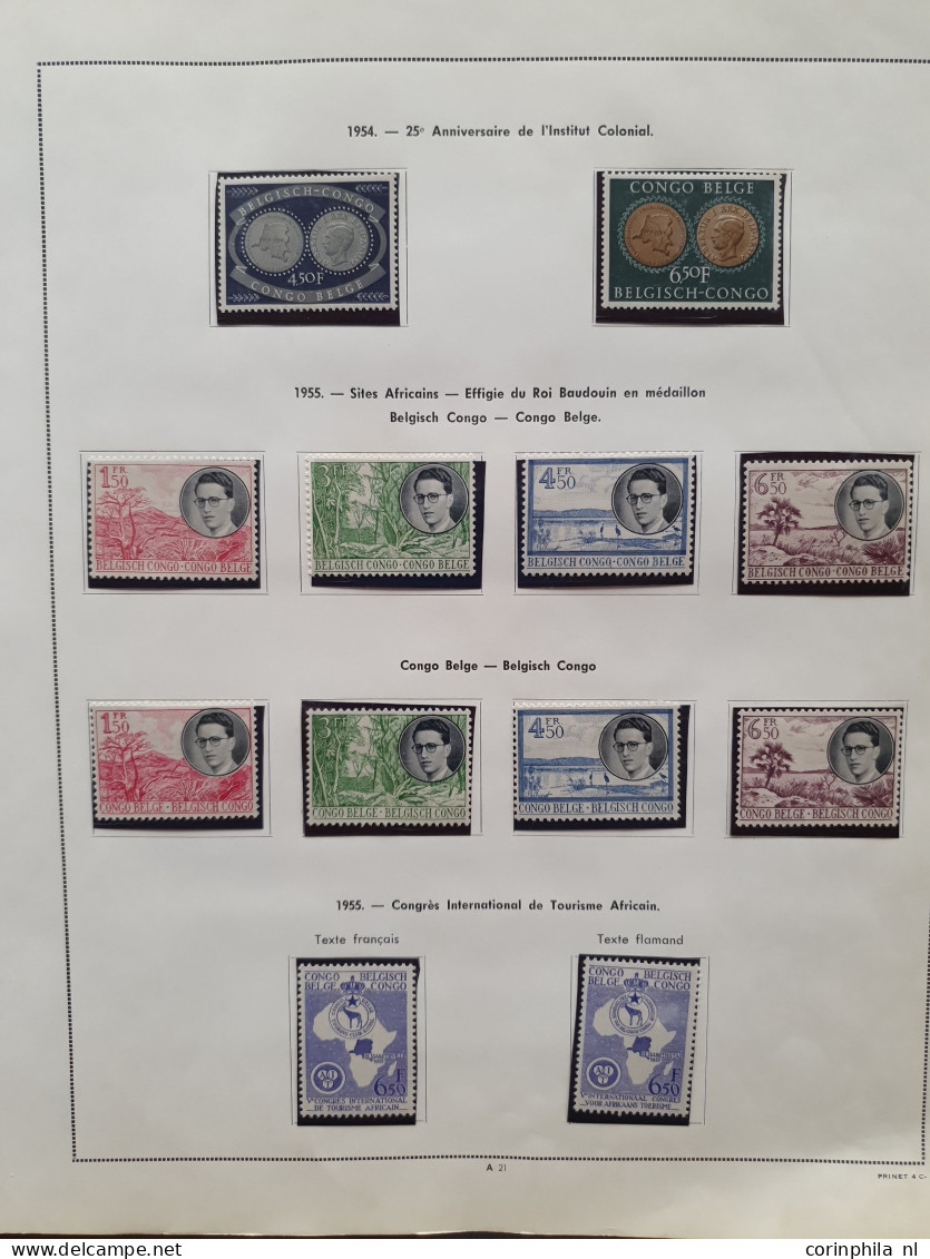 1886/1966 collection with Ruanda-Urundi, Burundi and Rwanda mostly */** with better sets and miniature sheets in Prinet 