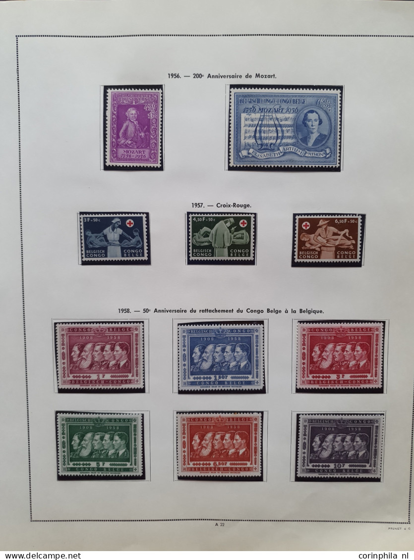 1886/1966 collection with Ruanda-Urundi, Burundi and Rwanda mostly */** with better sets and miniature sheets in Prinet 