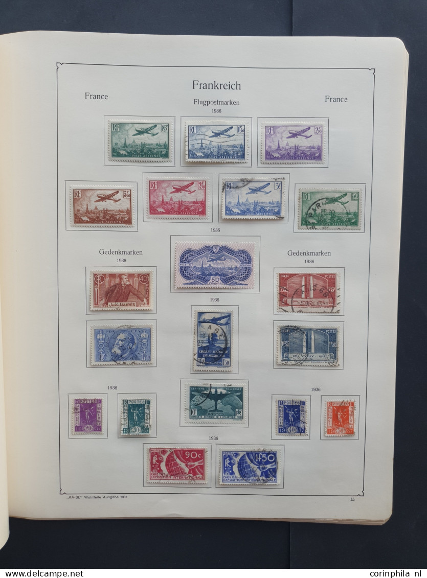 1849/1950 collection used and * with many better items e.g. classics, Le Havre,  Atlantique-Sud, airmail Yv.nos 1,2,14,1