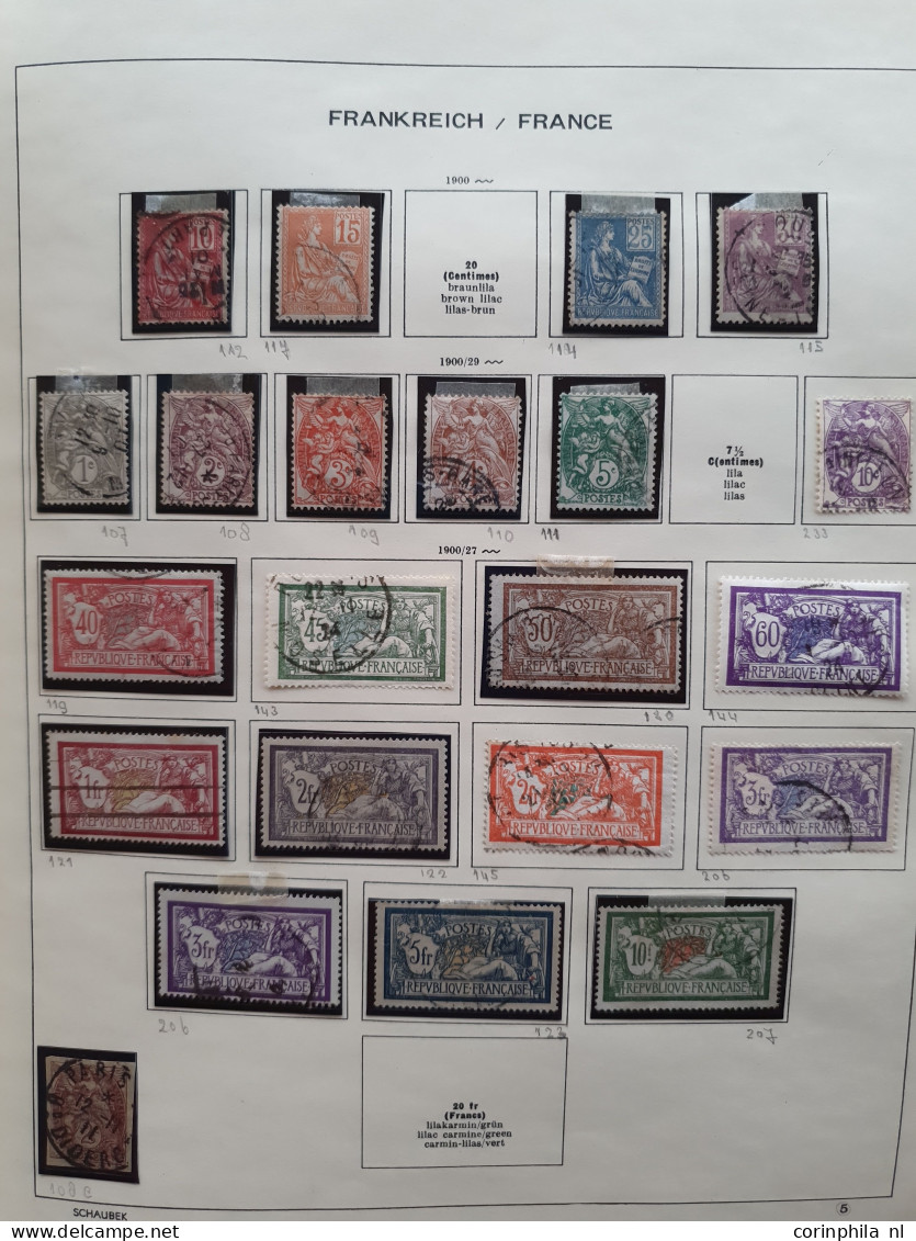 1849/2009 collection used and from 1939 onwards mostly */**, high face value! with many extra miniature sheets and about