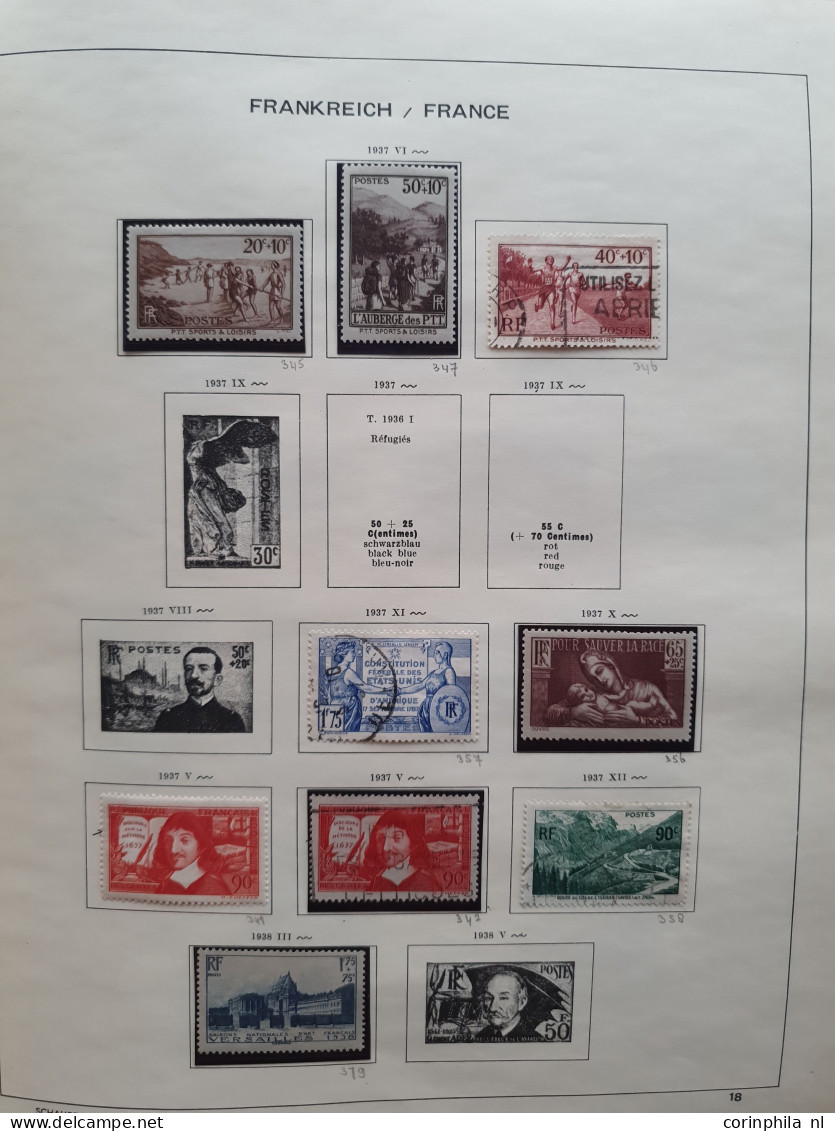 1849/2009 collection used and from 1939 onwards mostly */**, high face value! with many extra miniature sheets and about