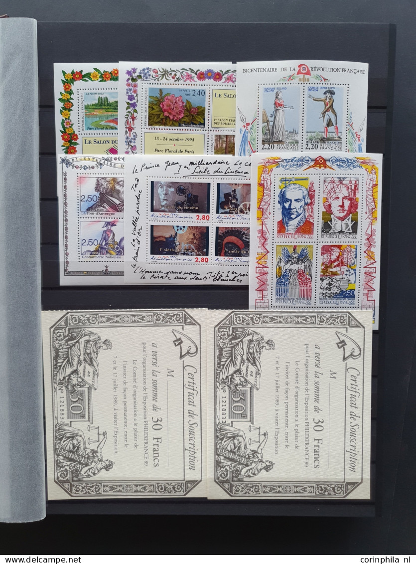 1849/2009 collection used and from 1939 onwards mostly */**, high face value! with many extra miniature sheets and about