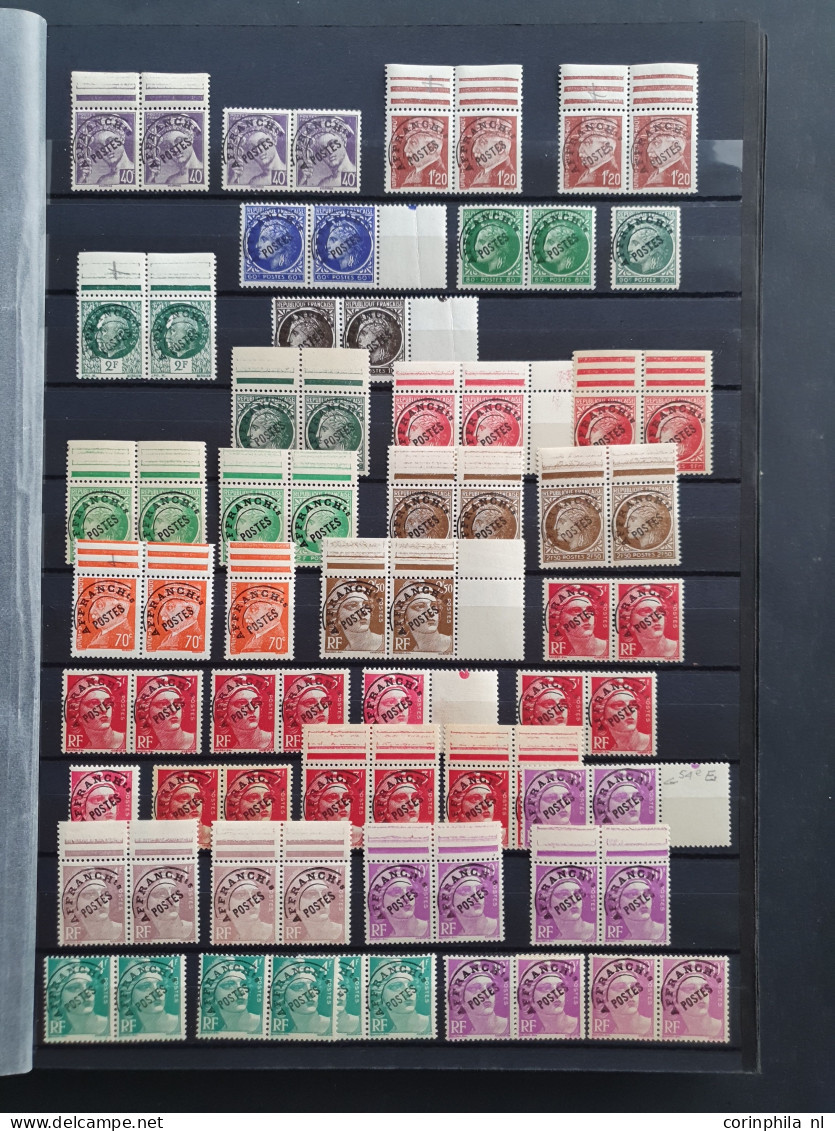 1862-1928 specialised collection varieties/errors: including imperforate, overprint and perforation shifts etc. large nu