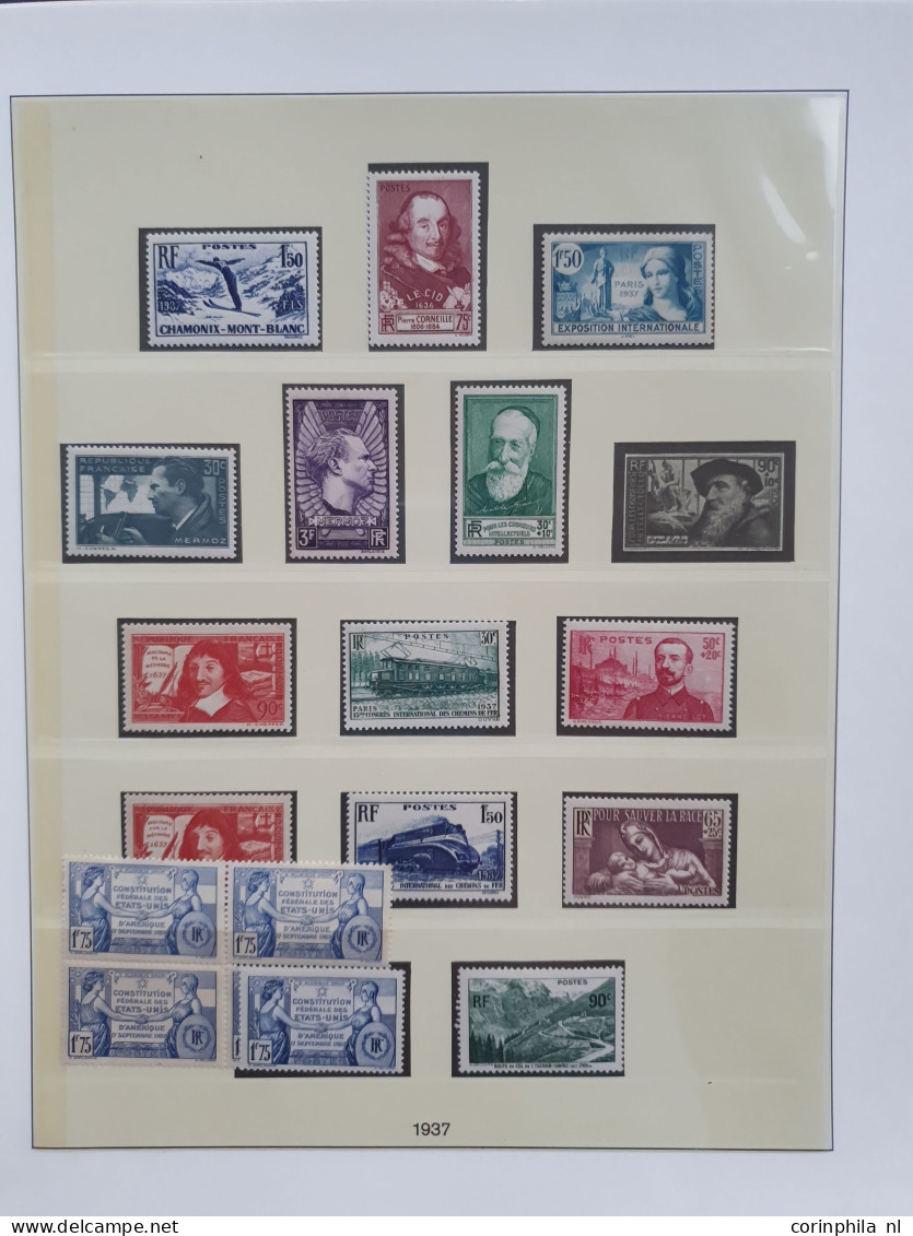 1849/2001 collection used and from 1909 onwards */** with better items, duplicates, airmail, booklets, face value, some 