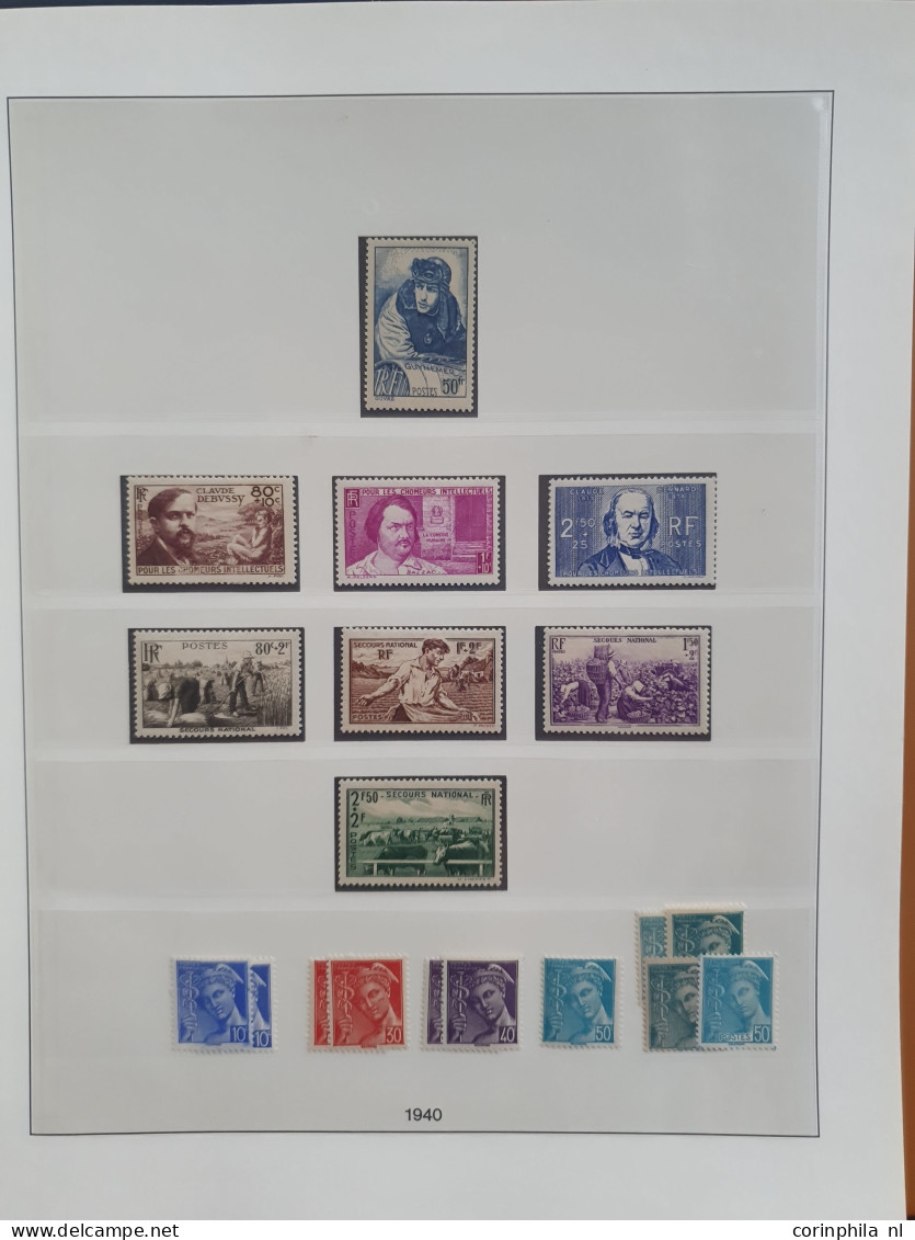 1849/2001 collection used and from 1909 onwards */** with better items, duplicates, airmail, booklets, face value, some 